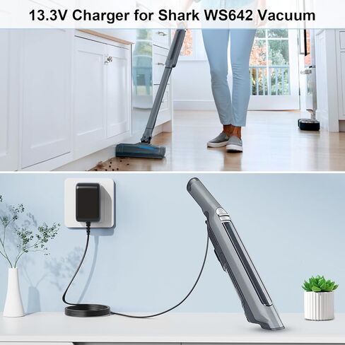 Vacuum Charger Replacement for Shark WS642 Stick Vacuum in Saudi Arabia