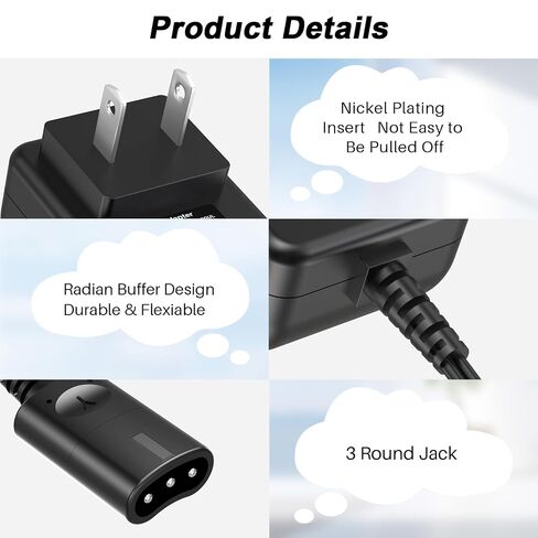 Vacuum Charger Replacement for Shark WS642 Stick Vacuum in Saudi Arabia