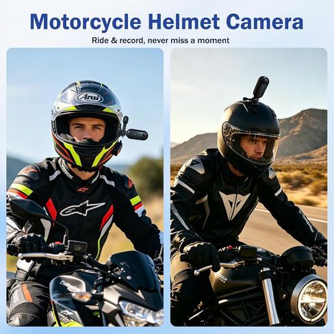 4K Mini Body Camera - Motorcycle Camera with Magnetic lanyard & 64GB Card in Kuwait