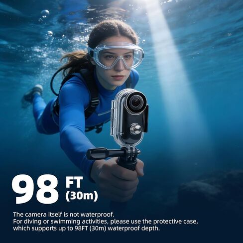 4K Mini Body Camera - Motorcycle Camera with Magnetic lanyard & 64GB Card in Kuwait