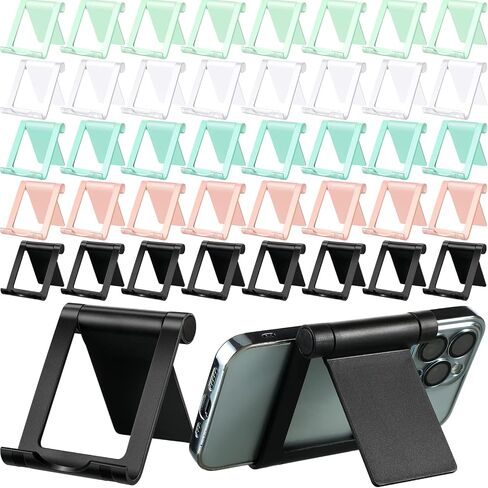 Fabbay 40 Pcs Phone Stand Compatible with Mobile Phones Tablets, Black in Kuwait