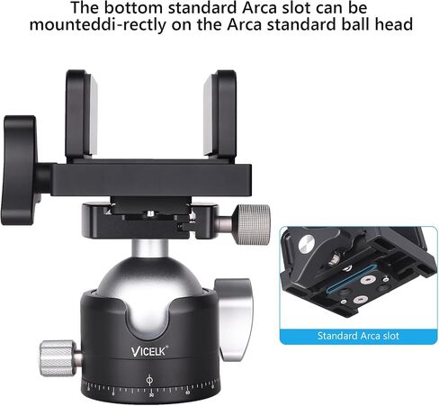 Arca Swiss Rifle Saddle Mount,Aluminum Rifle Saddle Mount,Shooting Tripod Rest for Hunting and Shooting Gun Rifle Crossbow Shooting Rest, Universal Rest Head Clamp in Kuwait
