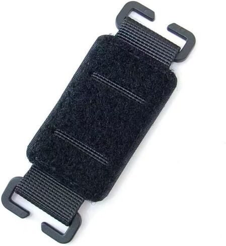2 Pack Molle Patch Panel Straps with Dual Sided Hook and Loop Attachment Morale Patch Mount Adapter Molle Straps for Military Tactical Backpack American Flag Patches Molle Admin Pouch Pouches in Kuwait