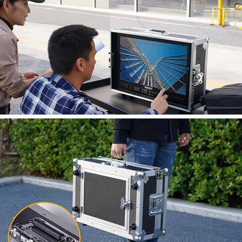 ATEM215S-CO 21.5 inch Multi-Camera Broadcast Monitor with 4x3G-SDI Input Output 1 HDMI in Quad Split Display for Studio Television Production Full HD 1920x1080 (ATEM215S-CO) in Kuwait