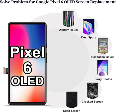 OLED for Google Pixel 6 Screen Replacement Kit in Kuwait