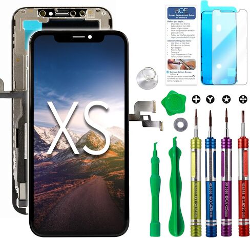 LCD Screen Replacement for iPhone 14 Pro Max 6.7" with True Tone & Face ID (A2651/A2893/A2896/A2895/A2894) Touch Screen Display Digitizer Repair Kit in Kuwait
