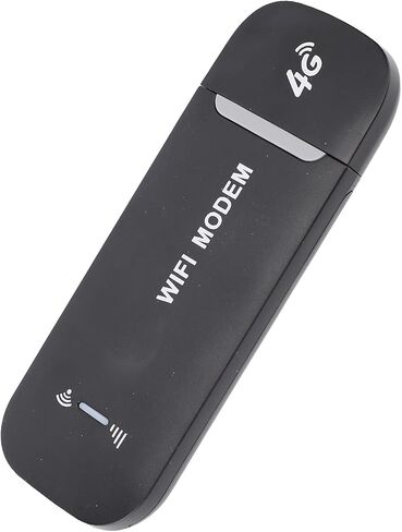 Fabater 4G LTE WiFi Modem Hotspot for Travel Fast and Stable Internet Access for 8 Users USB Powered (Black) in Kuwait