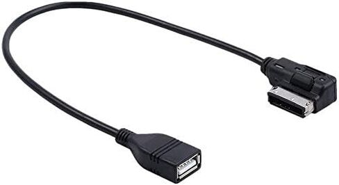 Car Music Interface Audio USB Adapter Aux Cable Compatible for Mercedes Benz, MMI/MDI/AMI to USB Cord for E SL CLA S GLA CLS Class W203 W212 GLK350 ML350 W211 E350 GL450 in Saudi Arabia