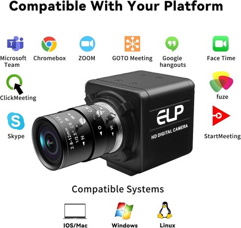 Global Shutter USB Camera, 800P Monochrome Ultra High Speed in Kuwait