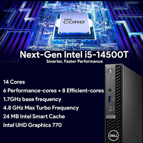 Dell OptiPlex 7020 Micro i5-14500T 32GB DDR5 1TB SSD Business PC in Saudi Arabia