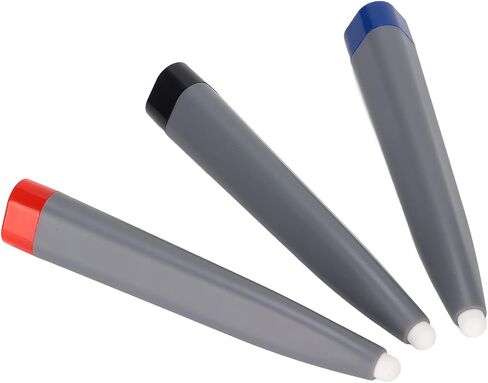 Yoidesu Touch Screen Stylus Pen for Interactive Whiteboard, 3 Pack Infrared Stylus Pens for Optical Whiteboard, Pressure Sensor for Multimedia Classroom, Durable ABS Tablet in Kuwait