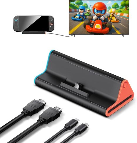 Switch 2 Dock with HDMI, 4K Portable Docking Station for Nintendo Switch2 in Kuwait