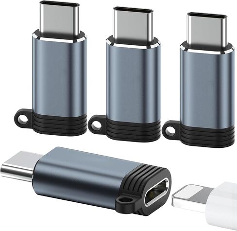 Lightning to USB C Adapter for Fast Charging & Data Sync [Not for Earbuds] in Kuwait