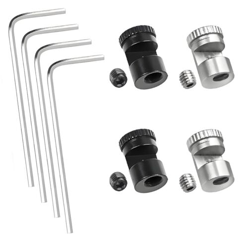 Thumb Stud Replacement Thumb Bar for Buck Knife Buck 110 Gerber Gator 06069N 4 Set 416 Stainless Steel Sliver Black Gold RoseGold for Hunting Knife Blade Thickness 2.5 mm to 3 mm with Hex Wrench in Kuwait