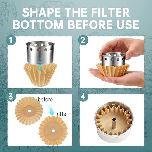Percolator Coffee Filters Compatible with Presto Coffee Pot Electric 12 Cup in Kuwait