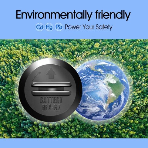 RFA-67 RFA-67D-11 6 Volt Pet Collar Replacement Batteries 10 Pack, Ultra Long-Lasting & Waterproof Compatible with PetSafe 6V Lithium Battery Specific Dog Receiver Collars in Kuwait