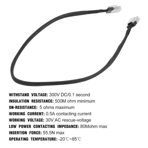 Mini Serial Attached Cable 0.5m 12g Sff-8087 36 Pin Internal Data Cord for Server Storage Systems in Kuwait