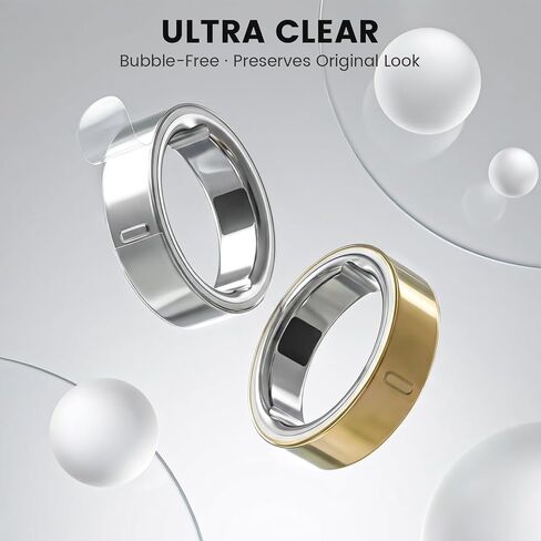 Ultra-Thin Clear Skin Cover for Oura Ring Gen 4/4 Ceramic/Oura Gen 3 in Kuwait