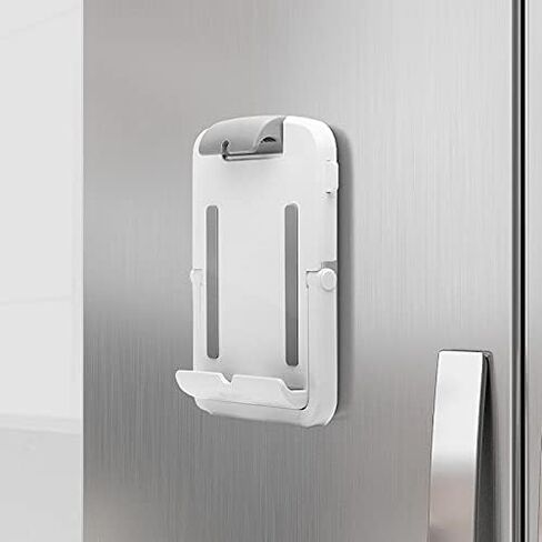 LINDY 40698 Magnetic Fridge or Wall Mount for iPad & Tablet, White, 16 x 3 x 19cm (WxDxH) in Kuwait