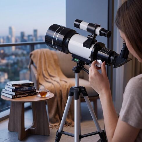 Astronomical Telescope 70mm Aperture 300mm Length in Kuwait