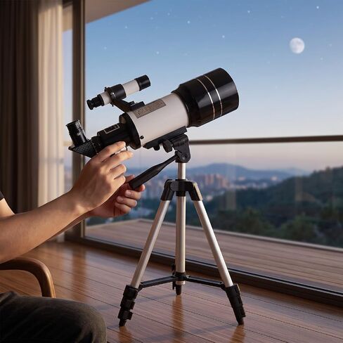 Astronomical Telescope 70mm Aperture 300mm Length in Kuwait