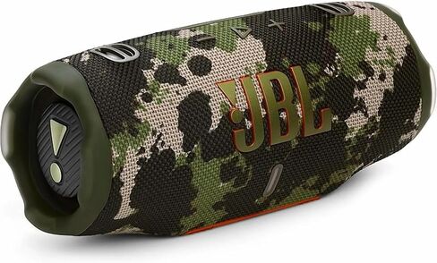 Charge 6 Portable Bluetooth Speaker | IP68 Waterproof, DustProof, and DropProof, Outdoor Wireless Audio | 28Hrs Playtime Megen Hardshell Protection Case (Camo) in Kuwait