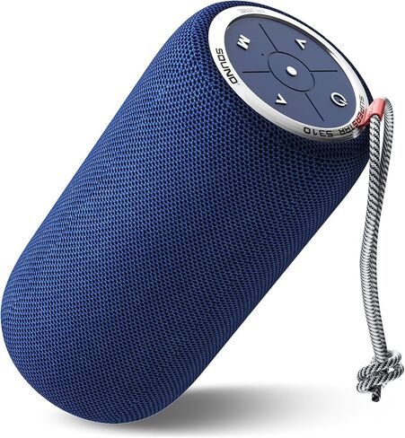 Oraolo S310 Upgraded Bluetooth Speaker, 30W Portable Speaker, 360° Stereo Sound with Punchy bass, TWS Pairing, IPX6 Waterproof, Bluetooth 5.2, 24H Playtime, Perfect for Outdoor, Beach, Party, Blue in Kuwait