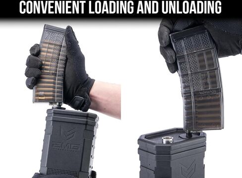 Evike Airsoft - EMG 1400rd LiPo-Powered Automatic Electric BB Speed Loader in Saudi Arabia