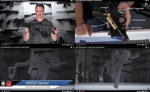 Evike Airsoft - KRYTAC G30 95rd Mag for Kriss Vector AEG Airsoft (Color: Black/Single Mag) in Saudi Arabia