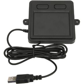 Fabater Wired USB Touchpad, High Sensitivity Portable Trackpad, 2 Design for Laptop Desktop Home Office, Plug and Play Touch Mouse for 10/8/7 in Kuwait