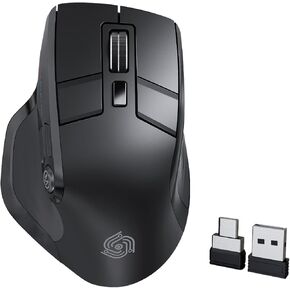 Wireless Mouse, Bluetooth & 2.4GHz Ergonomic Silent Mouse in Kuwait