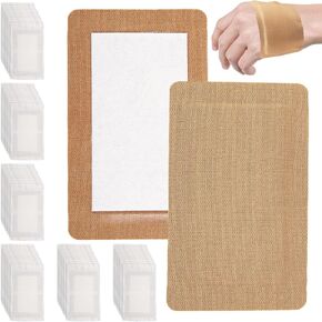 30 Pcs Extra Large Bandaids 5 X 3, Flexible Long Bandaids, Sterile Fabric Bandage, Large Bandages for Wounds, Large Adhesive Bandages with Non Stick Pad in Kuwait