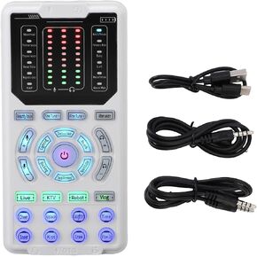 Portable Voice Changer Sound Card Set,16 Voice Mode, 8 Sound Effect in Kuwait