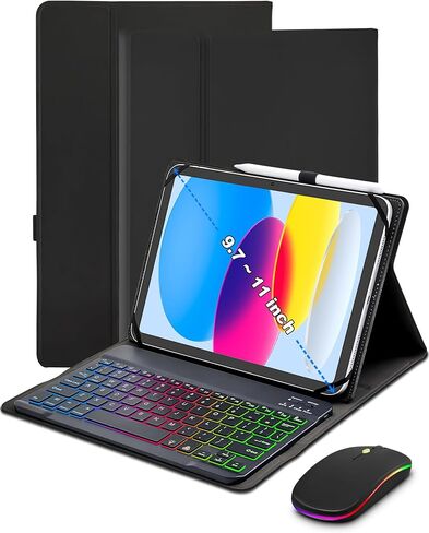 Universal Keyboard Case for 9.7",10.1",10.2",10.5",10.9",11" in Kuwait