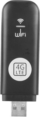 4G LTE USB WiFi Modem High Speed Portable Router for Travel 150Mbps 8 Users ABS Material in Kuwait