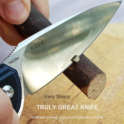 Ruike Small Pocket Folding Knife Tactical Knives Liner Lock 14C28N Stainless Steel with Pocket Clip Survival Scouts Knife Outdoor Mini ecd Ruike P105-Q add Multi Knife in Kuwait