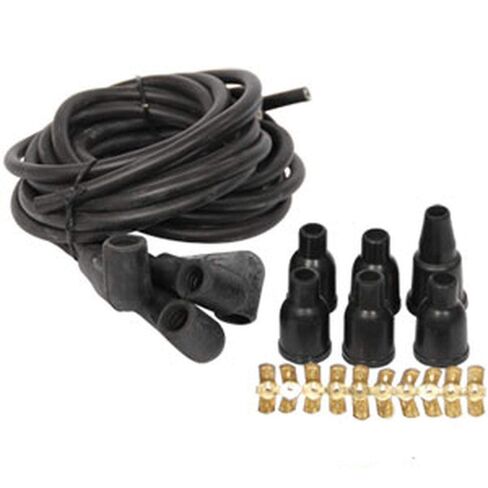 Spark Plug Wire Set w/ 90 Degree Boots Fits John Deere, Case, Ford, IH in Kuwait