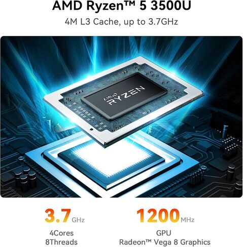 Beelink SER3 3500U Mini PC AMD Ryzen 5 Processor 16GB DDR4 500GB SSD in Kuwait