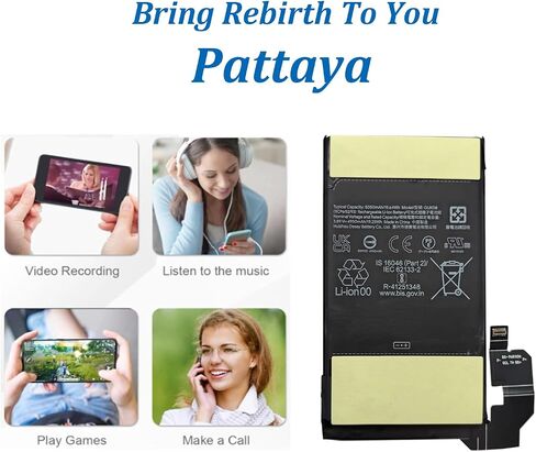 Pattaya GUKD8 for Pixel 8 Pro Replacement Battery, New Battery Compatible with Pixel 8 Pro (GC3VE, G1MNW) with Repair Tools in Kuwait
