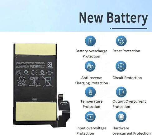 Pattaya GUKD8 for Pixel 8 Pro Replacement Battery, New Battery Compatible with Pixel 8 Pro (GC3VE, G1MNW) with Repair Tools in Kuwait