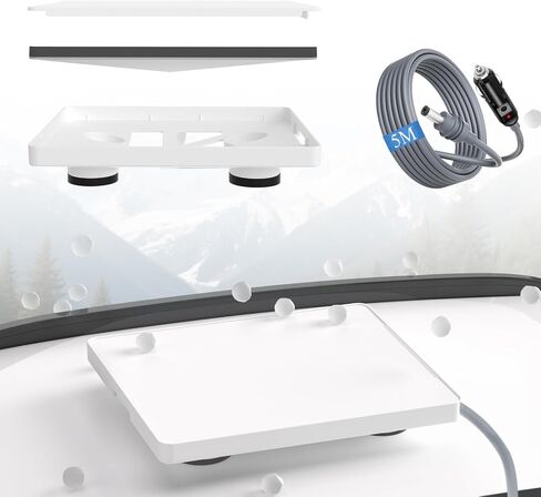 for Starlink Mini Magnetic Mount, Protective Cover & 5m Car Charger in Saudi Arabia