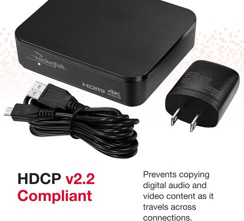 Rocketfish 2-Output HDMI Splitter with 4K at 60Hz and HDR Pass-Through in Kuwait