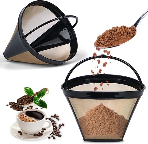 #4 Reusable Cone Coffee Filter for Ninja & Cuisinart in Kuwait