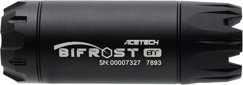 ACETECH Airsoft Pistol/Riffle RGB Tracer Unit with Bluetooth APP Control Bifrost BT 14mm CCW Negative Thread with M14- to M11+ Adaptor Glow in the Dark Green/Red BB LED RGB Lighting Effect in Kuwait