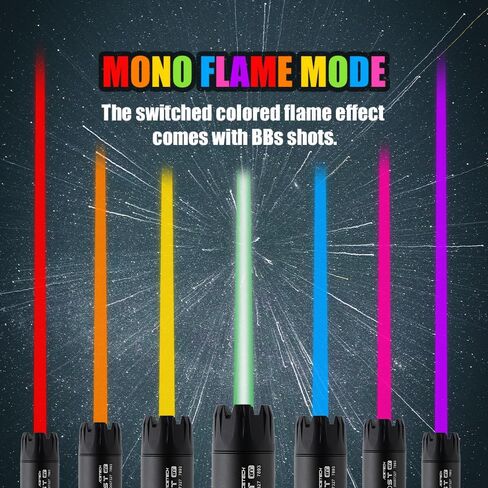ACETECH Airsoft Pistol/Riffle RGB Tracer Unit with Bluetooth APP Control Bifrost BT 14mm CCW Negative Thread with M14- to M11+ Adaptor Glow in the Dark Green/Red BB LED RGB Lighting Effect in Kuwait