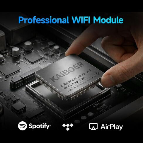DAC-K5 HiFi DAC/AMP,Desktop Headphone Amplifier,Dual ES9039Q2M DAC,768kHz/32bit,DSD512,6.35mm+4.4mm,RAC,XLR Output,Coaxial, Optical, HDMI-IIS Input,Airplay,Bluetooth 5.4,WiFI6 in Saudi Arabia