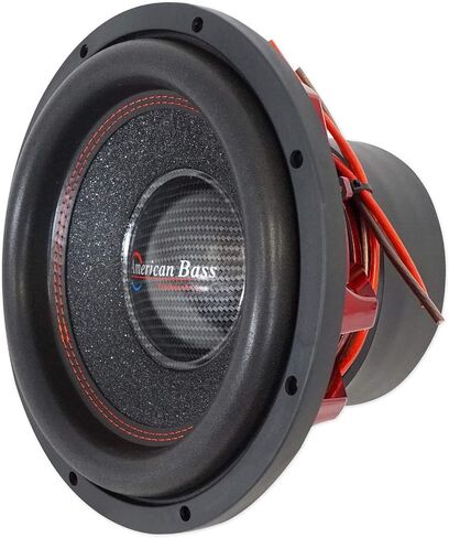 AMERICAN BASS 2 Hawk 1244 12" 3000w Peak/1500w RMS Car Subwoofers w/Cooling Ring in Kuwait