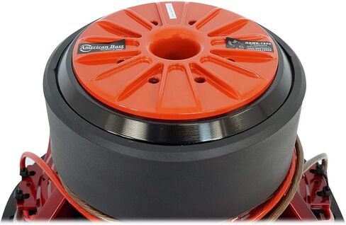 AMERICAN BASS 2 Hawk 1244 12" 3000w Peak/1500w RMS Car Subwoofers w/Cooling Ring in Kuwait