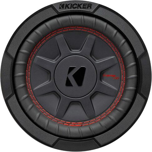 KICKER CompRT 6.75"(165mm) Subwoofer, DVC, 2-ohm, RoHS Compliant (Renewed) in Kuwait