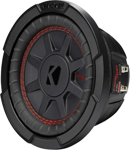 KICKER CompRT 6.75"(165mm) Subwoofer, DVC, 2-ohm, RoHS Compliant (Renewed) in Kuwait